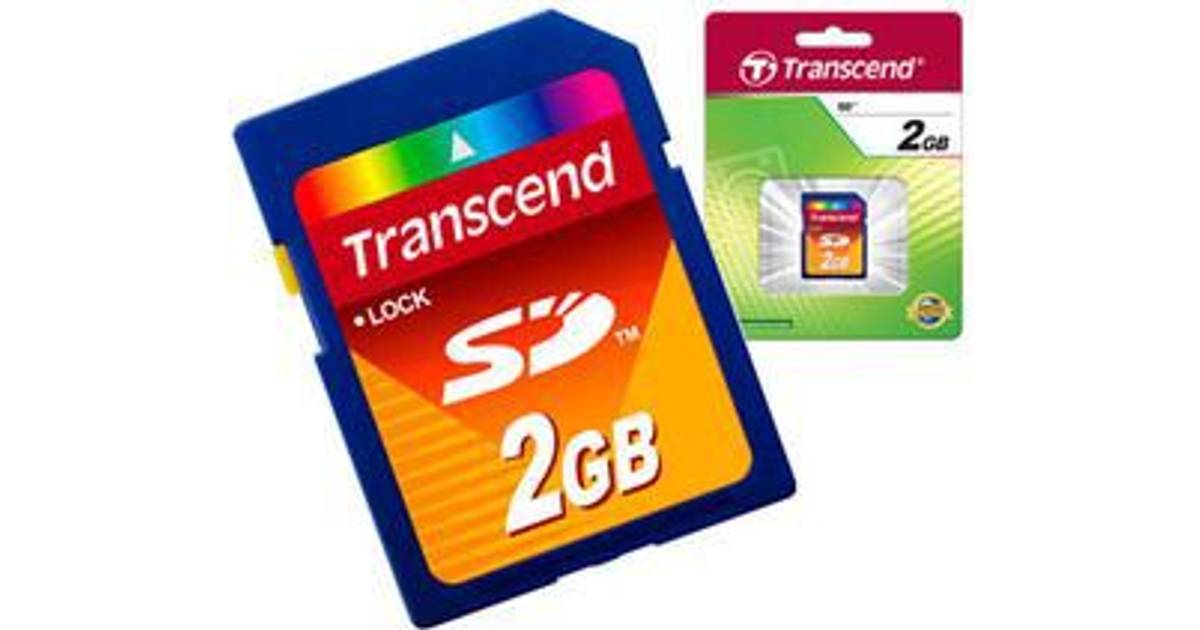 Transcend SD 2GB (17 butiker) hos PriceRunner • Priser »