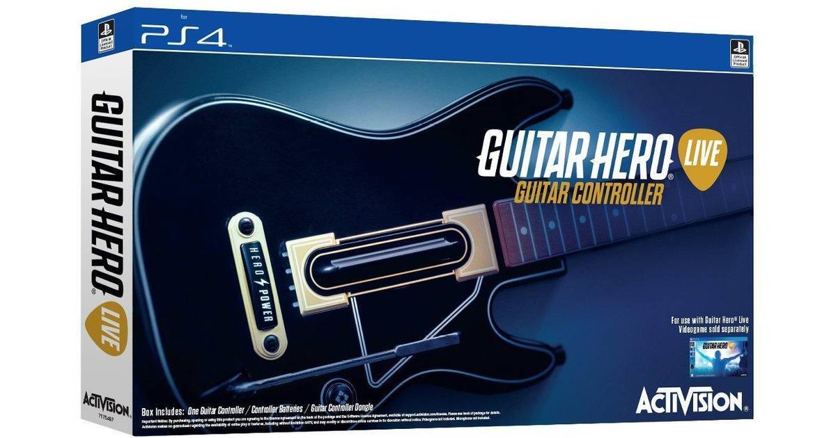 Activision Guitar Hero Live Guitar (PS4) • Se priser (3 butiker) »