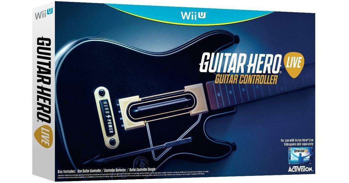 Activision Guitar Hero Live Guitar (Wii U) • Se priser (2 butiker) »