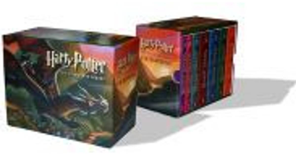 harry potter illustrated books 4 7 box set