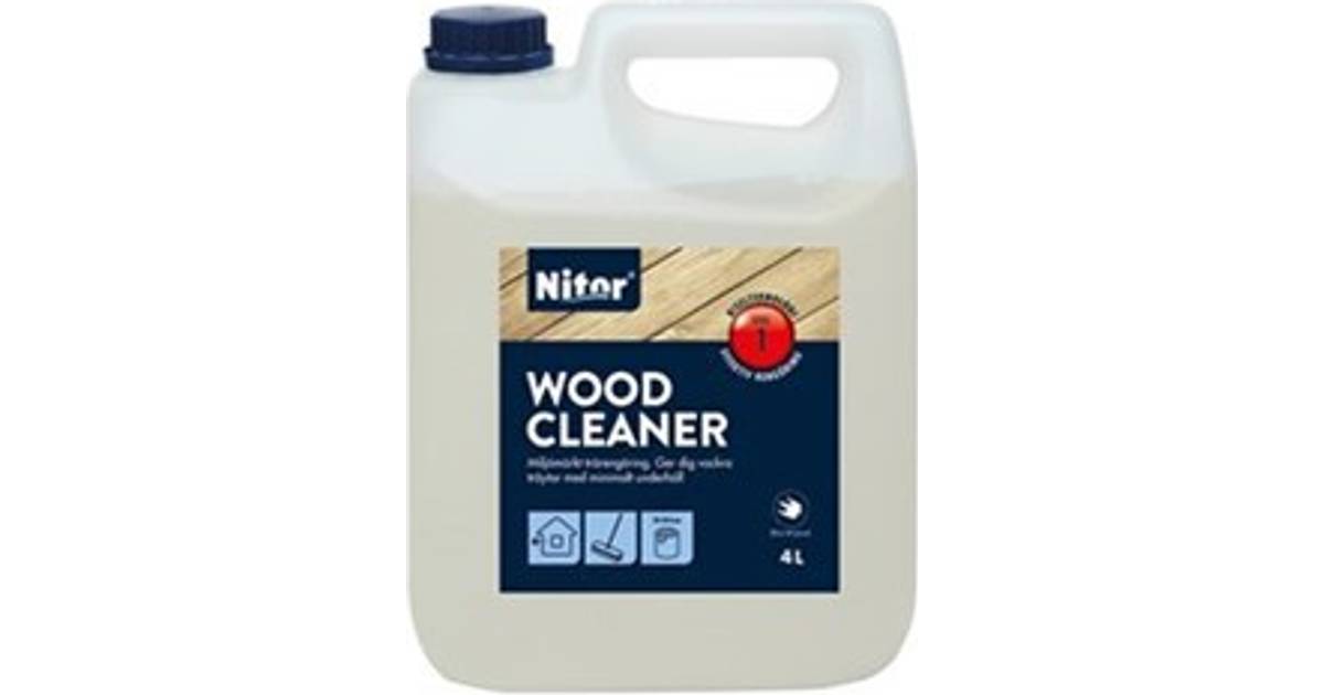 Nitor Wood Cleaner 4L • Se lägsta priset (4 butiker) hos PriceRunner »