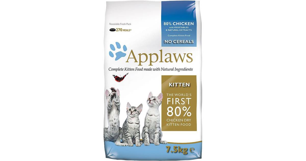 Applaws Kitten Chicken - Spannmålsfritt 2kg - Hitta bästa pris ...
