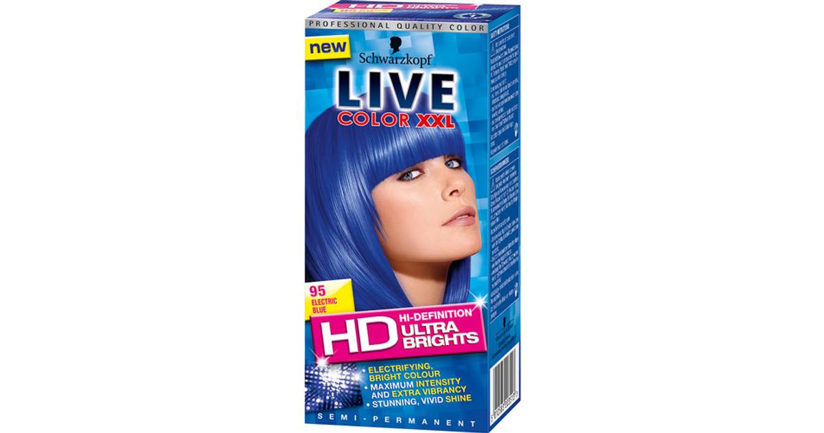 Schwarzkopf Live Color Ultra Brights 95 Elect Blue • Se priser (6 ...