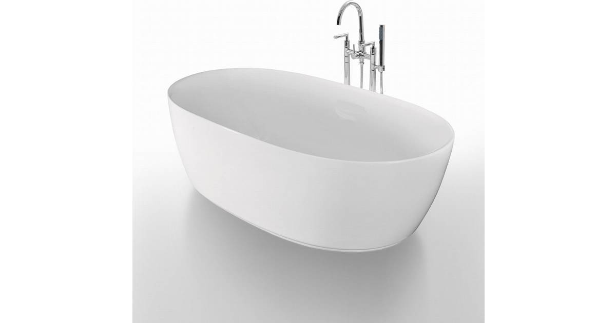 Bathlife Ideal Oval 160x80 Vit • Se pris (2 butiker) hos PriceRunner »