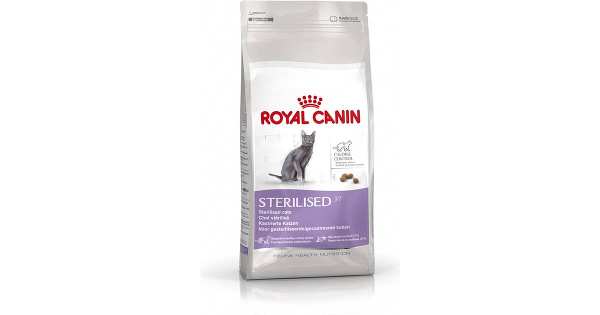 Royal Canin Sterilised 37 4kg • Se pris (10 butiker) hos PriceRunner »