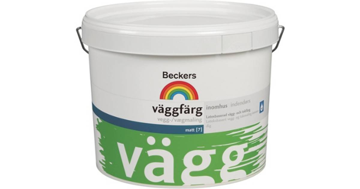 Beckers - Väggfärg Vit 3L • Se pris (3 butiker) hos PriceRunner »