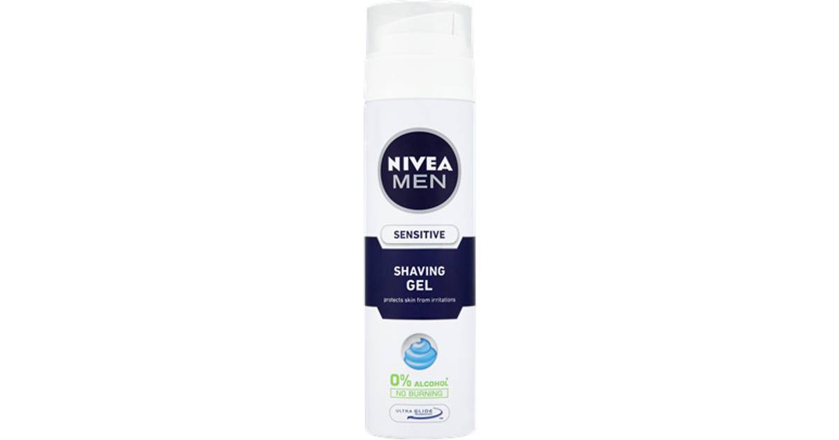 Nivea Men Sensitive Shaving Gel 200ml • Se priser (16 butiker) »