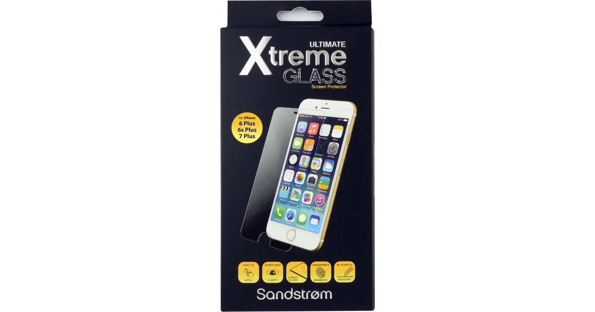 Sandstrøm Ultimate Xtreme Glass Screen Protector (iPhone 6/6S/7 ...