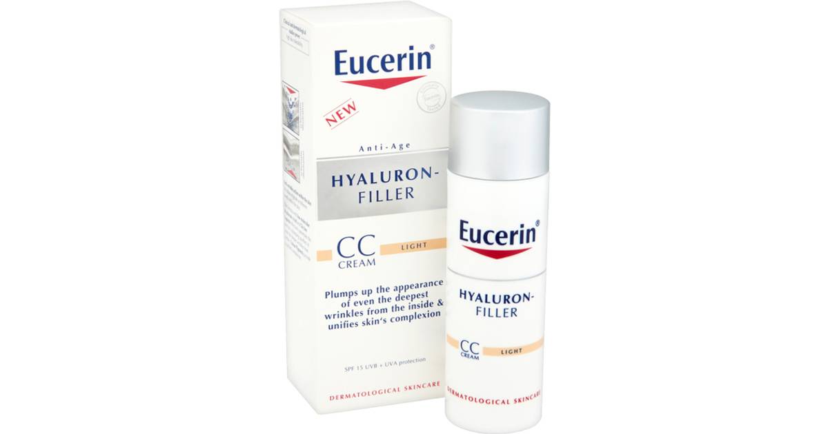 Eucerin Anti-Age Hyaluron-Filler CC Cream SPF15 Light 50ml • Se ...