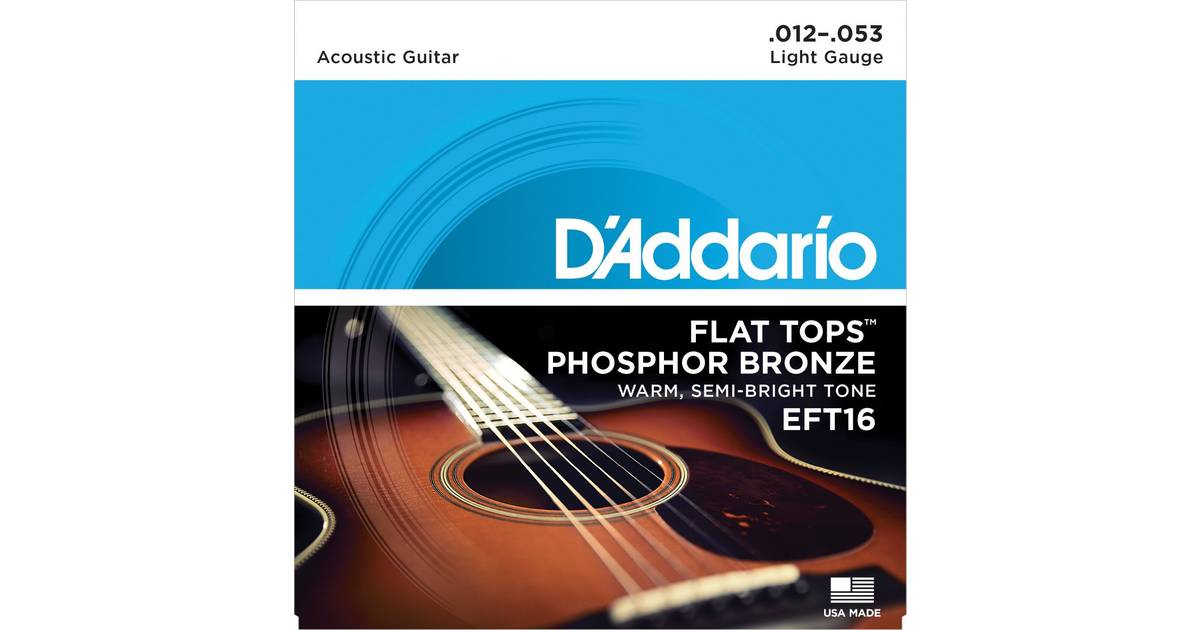 D'Addario EFT16 • Se priser (11 butiker) • Jämför först hos oss
