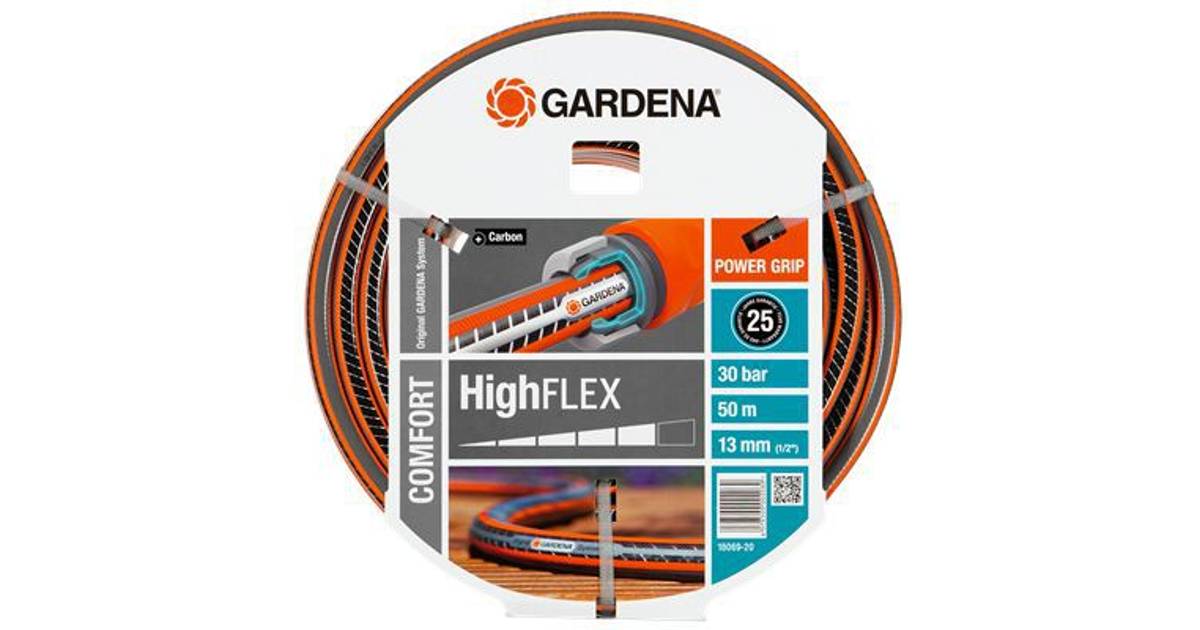 Gardena Comfort HighFlex 13mm (1/2") 50m • Se priser (16 butiker) »
