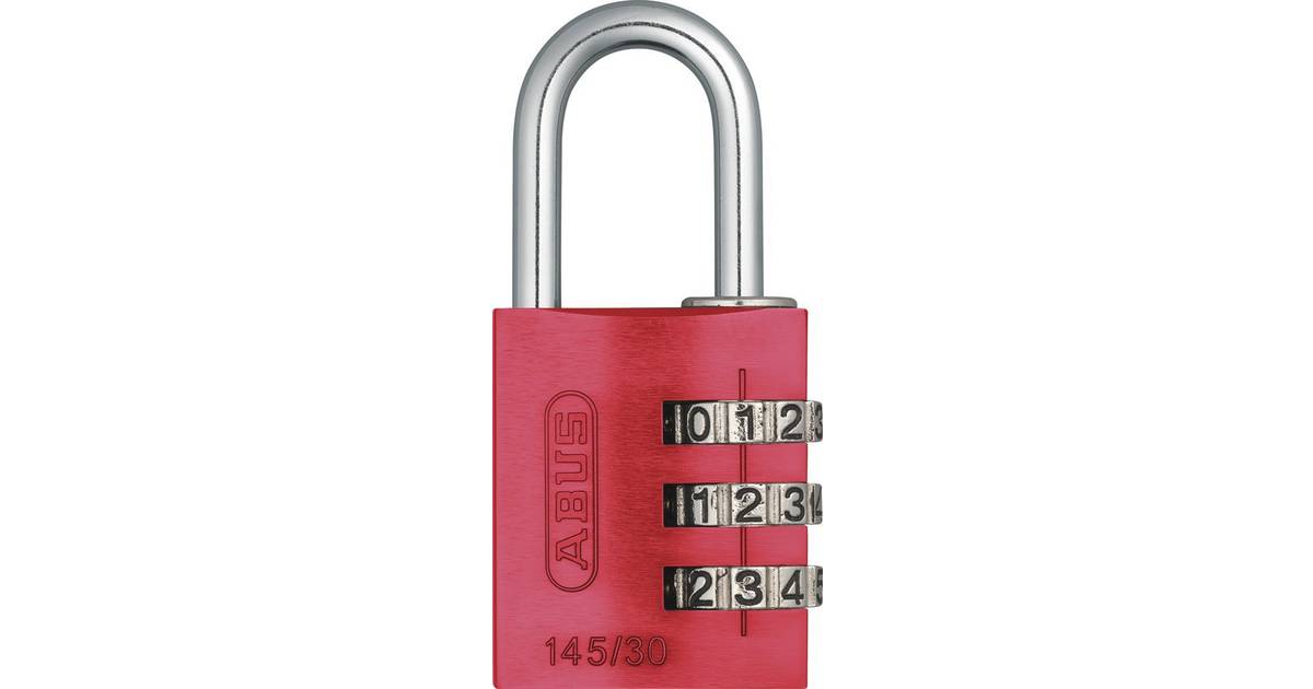ABUS Combination Lock 145/30 • Se lägsta pris (16 butiker)