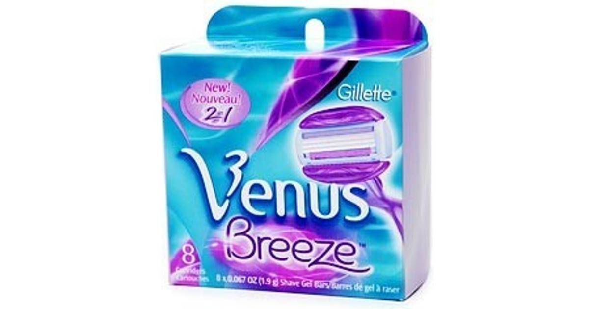 Gillette Venus Breeze Blades 8-pack • Se lägsta pris nu