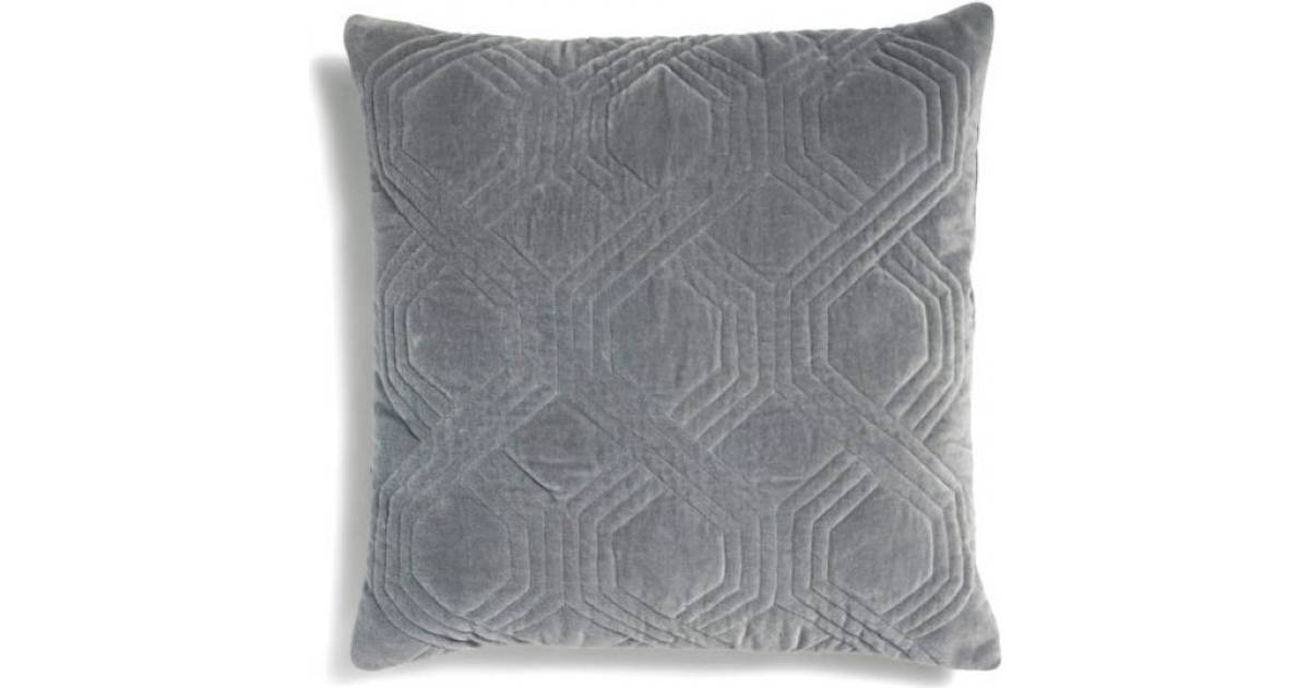 Classic Collection Geometric Prydnadskudde Silver (50x50cm)