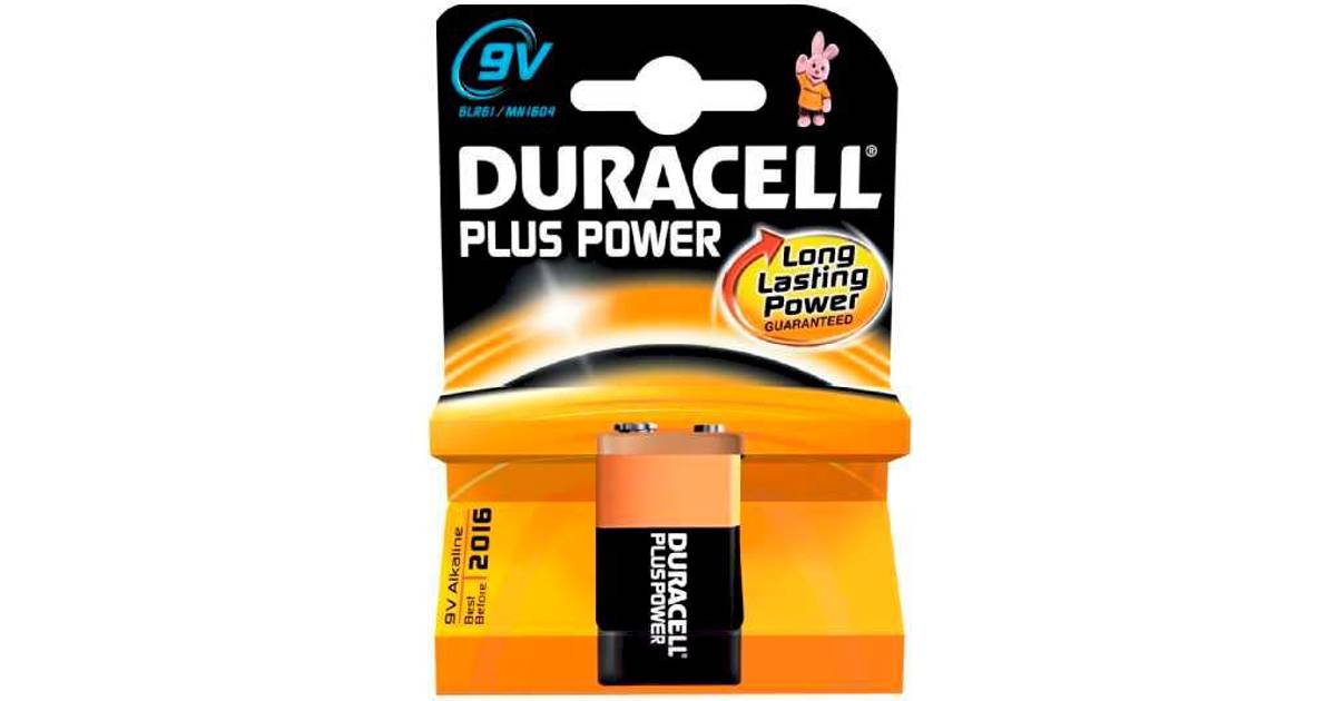 Duracell 9V Plus Power (20 butiker) • Se PriceRunner »