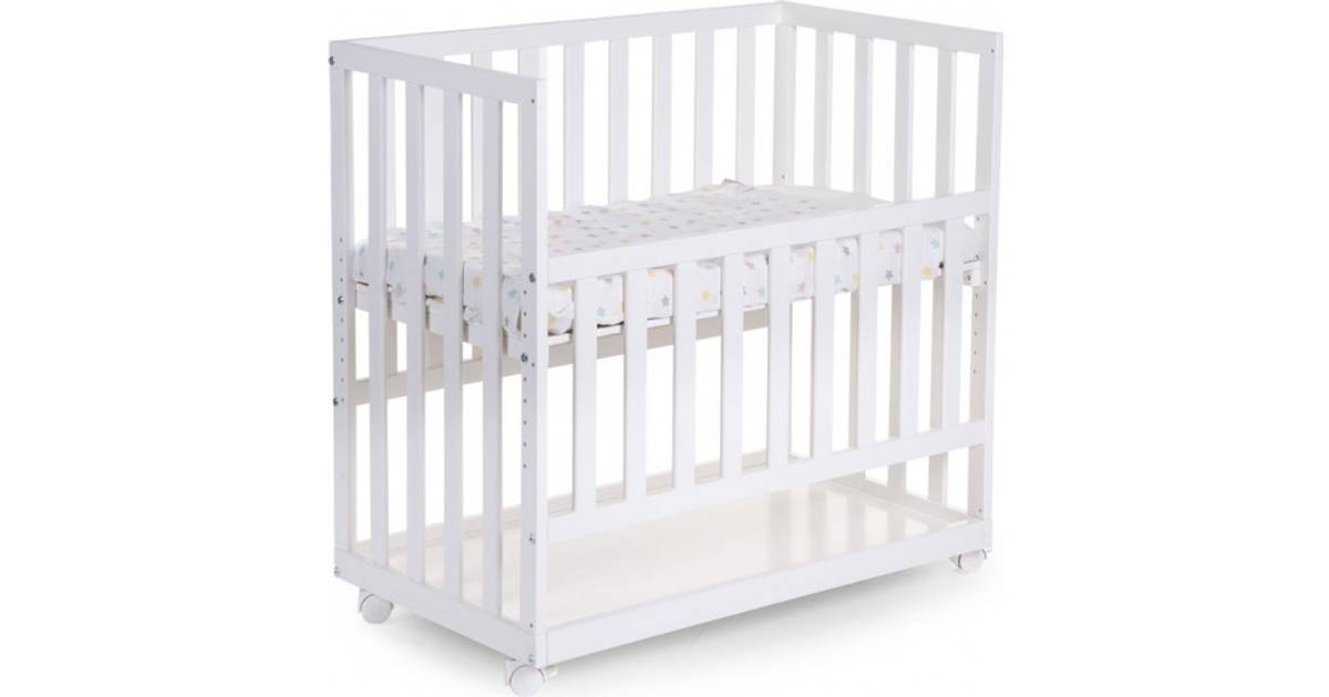 Childhome Bedside Crib med Hjul 54x94cm • Se pris »