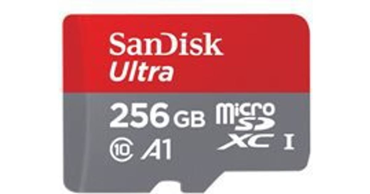 SanDisk Ultra microSDXC UHS-I A1 256GB • Se priser »