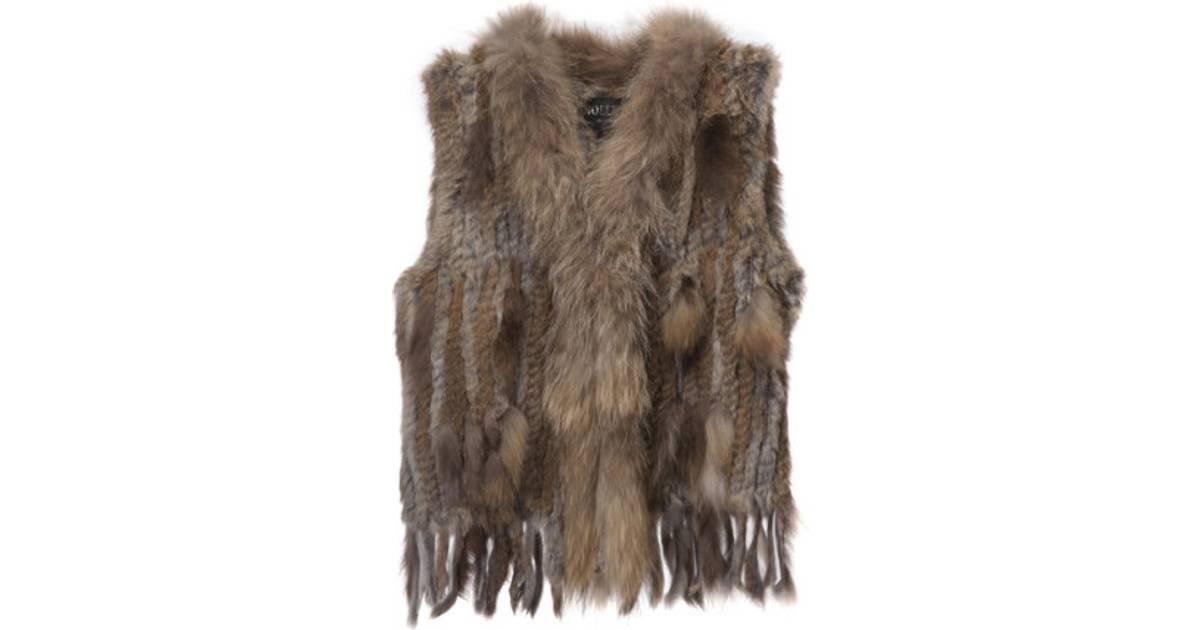 Hollies Rebecca Fur Jacket - Natural • PriceRunner »