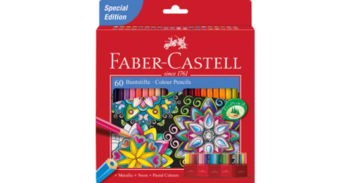 Faber-Castell Castle Colour Pencil 60-pack • Se priser (7 butiker) »