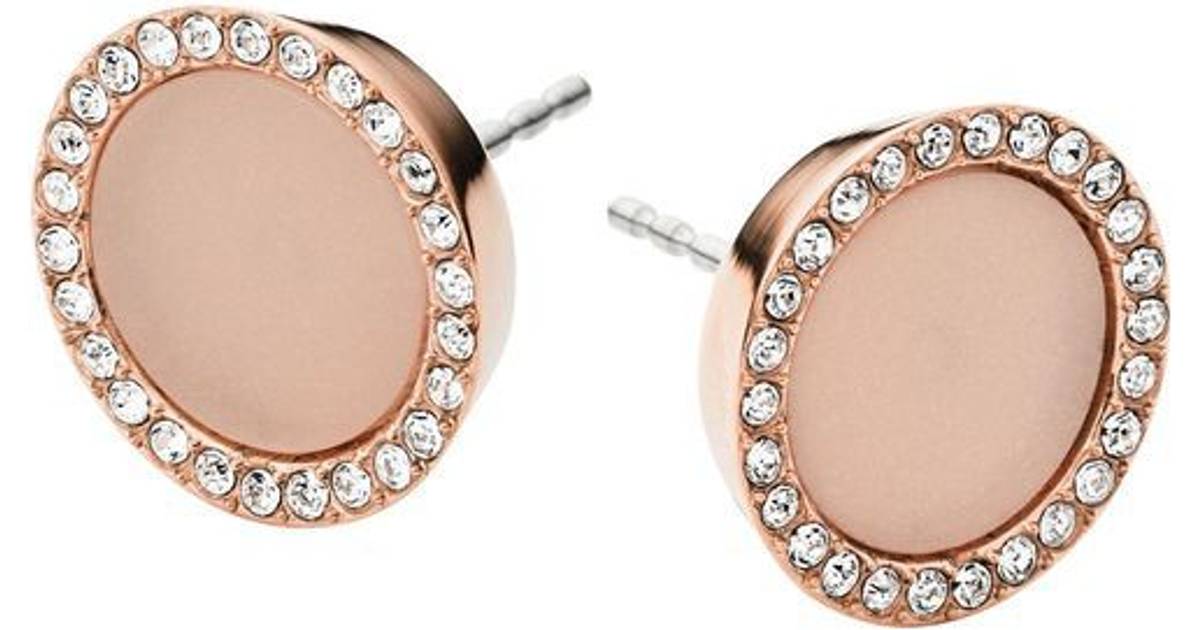 Michael Kors Core Earrings - Rose Gold/Transparent