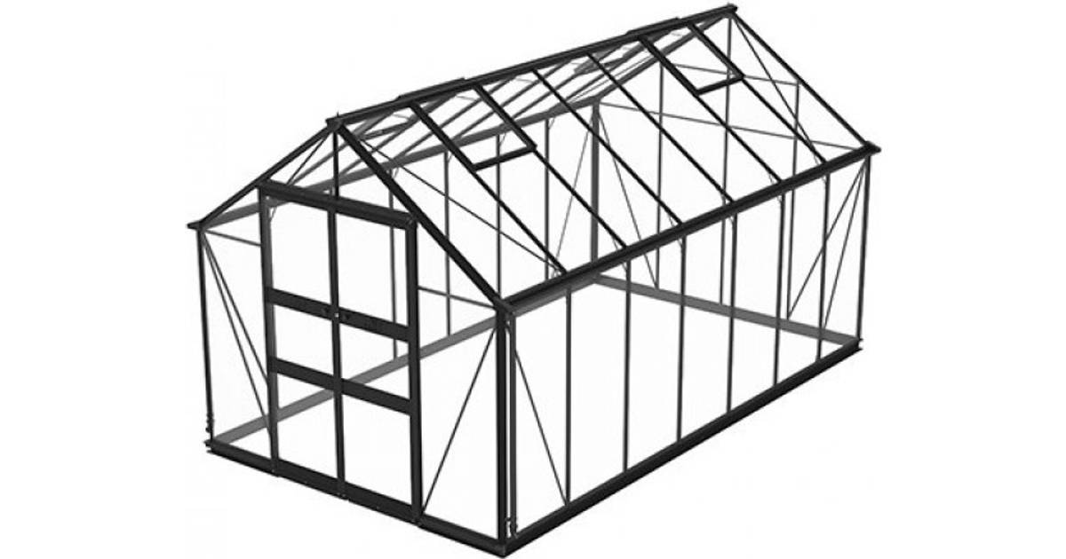 Skånska Byggvaror Odla 11.4m² Aluminium Glas • Se priser (3 butiker) »
