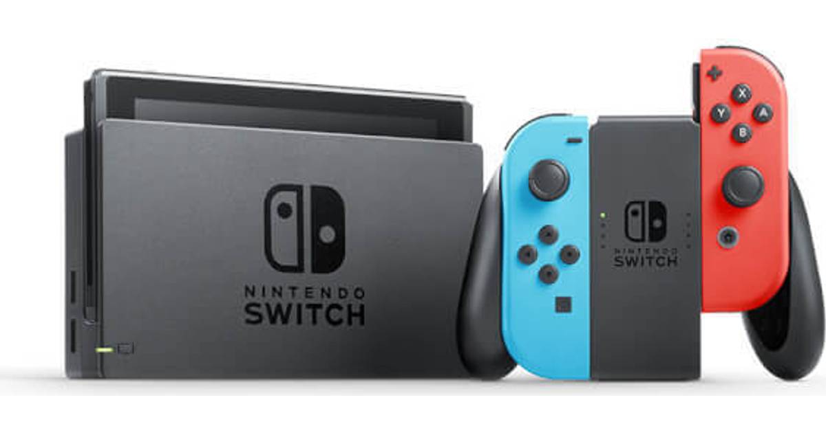 Nintendo Switch - Red/Blue - 2017 • Se priser (2 butiker) »