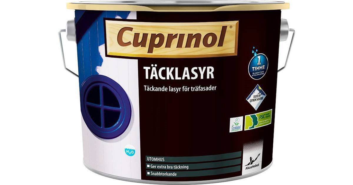 Cuprinol - Lasyrfärg Svart 2.5L (3 butiker) • Priser »
