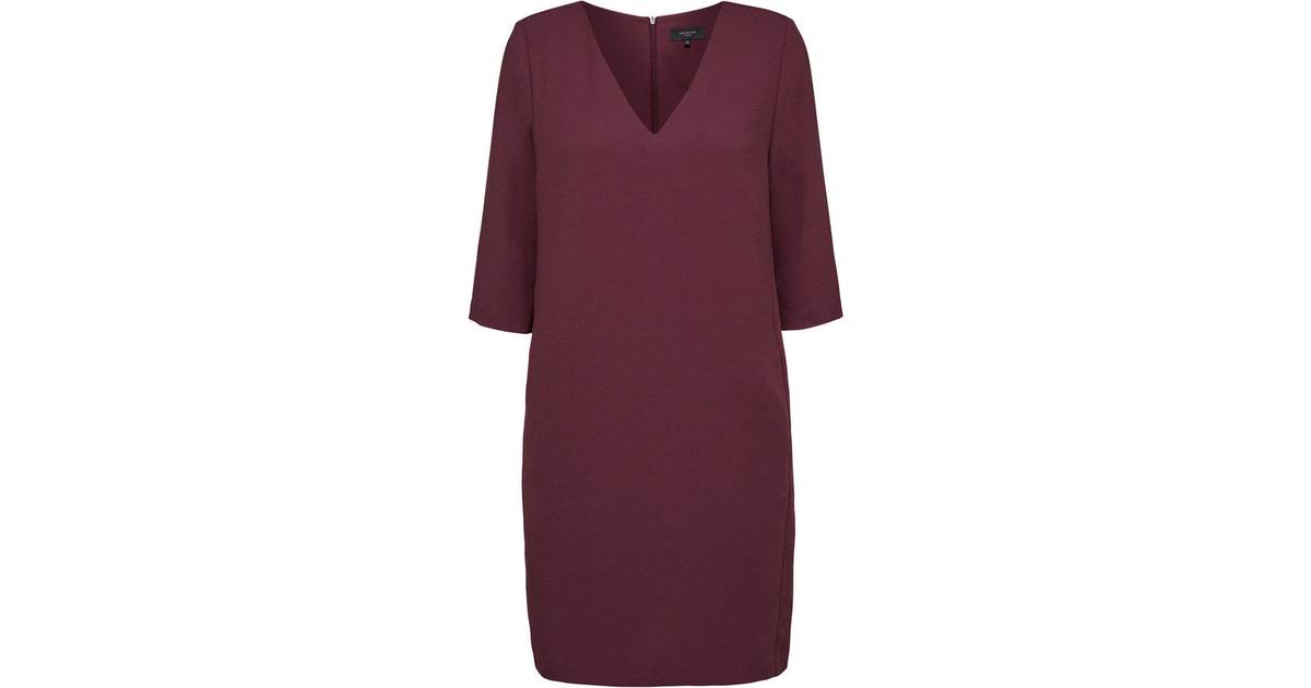 Selected Loose Fit Dress - Purple/Mauve Wine • Se priser (1 butiker) »