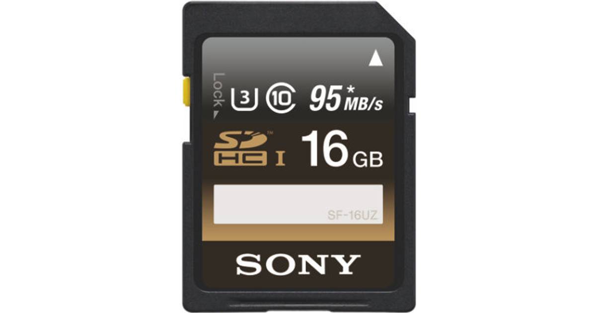 Sony SDHC UHS-I U3 95MB/s 16GB (4 butiker) • Se priser »