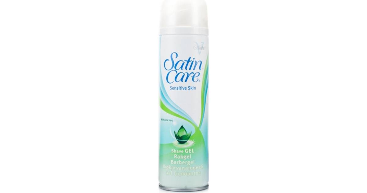 Gillette Satin Care Sensitive Skin Shave Gel 200ml • Se priser (24 ...