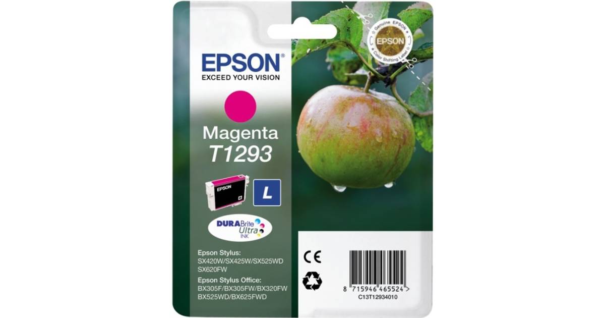 Epson C13T12934011 (Magenta) • Se pris (18 butiker) hos PriceRunner »