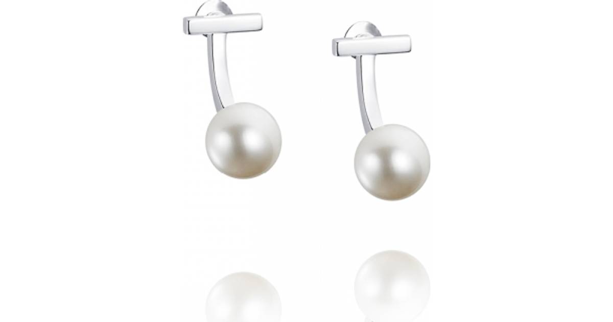 Efva Attling 60's Earrings - Silver/Pearl • Priser »