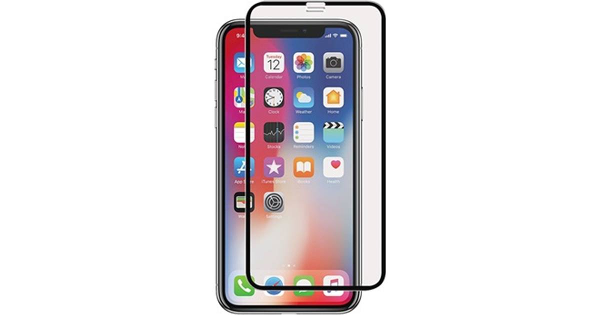 Panzer Premium Full Fit Glass Screen Protector (iPhone X) • Se ...