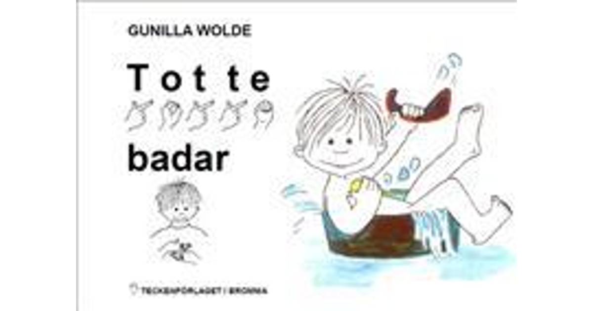 Totte badar - Barnbok med tecken för hörande barn (E-bok, 2011 ...