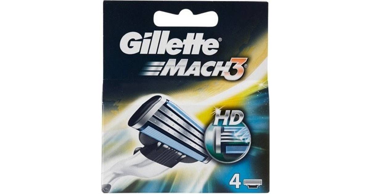 Gillette Mach3 HD 4-pack • Se pris (20 butiker) hos PriceRunner »