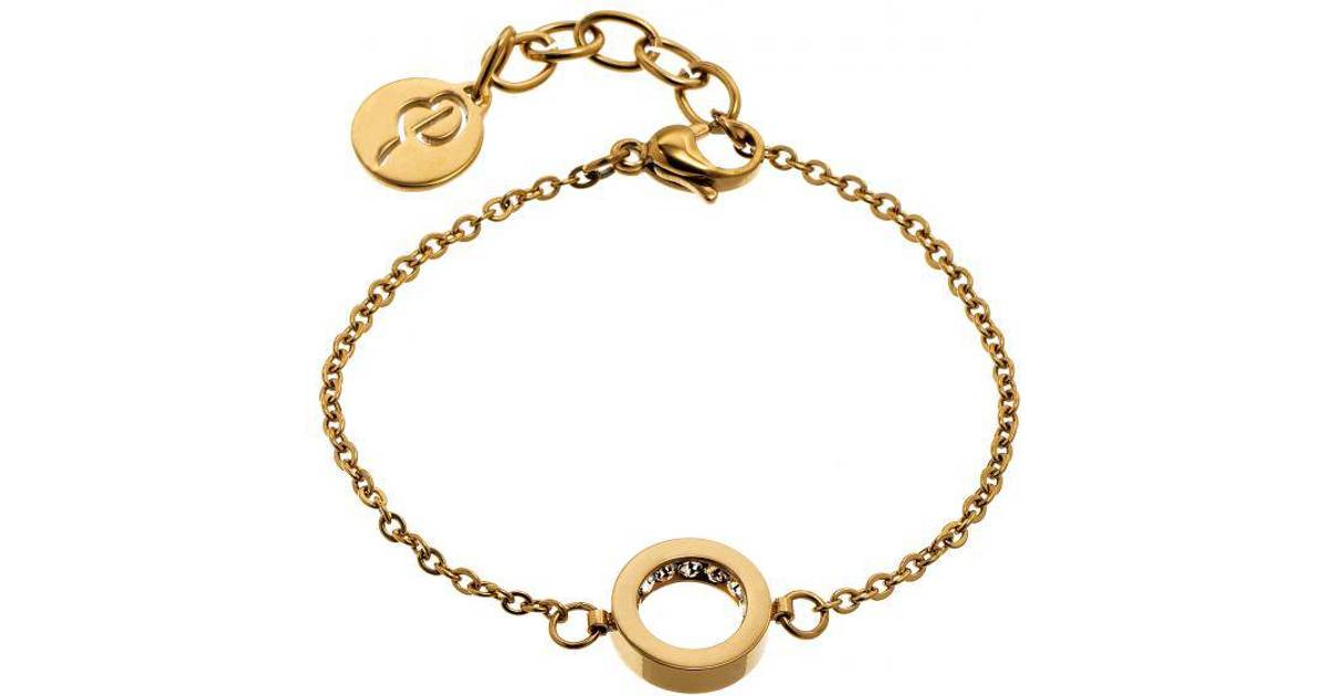 Edblad Monaco Bracelet - Gold/Transparent • Se pris