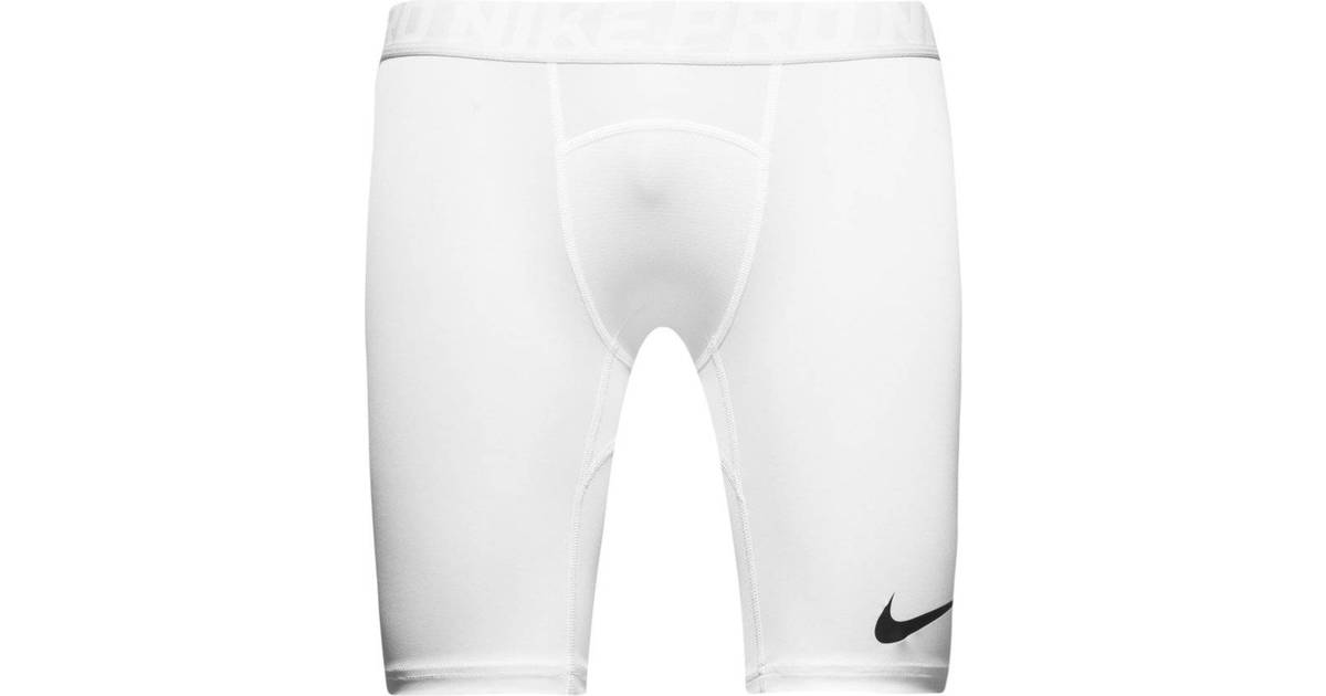 Nike Pro Shorts Men - White/Pure Platinum/Black