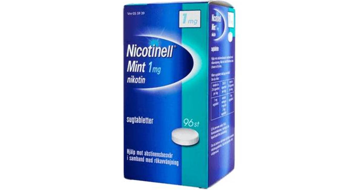 Nicotinell Mint 1mg 96st • Se pris (10 butiker) hos PriceRunner »
