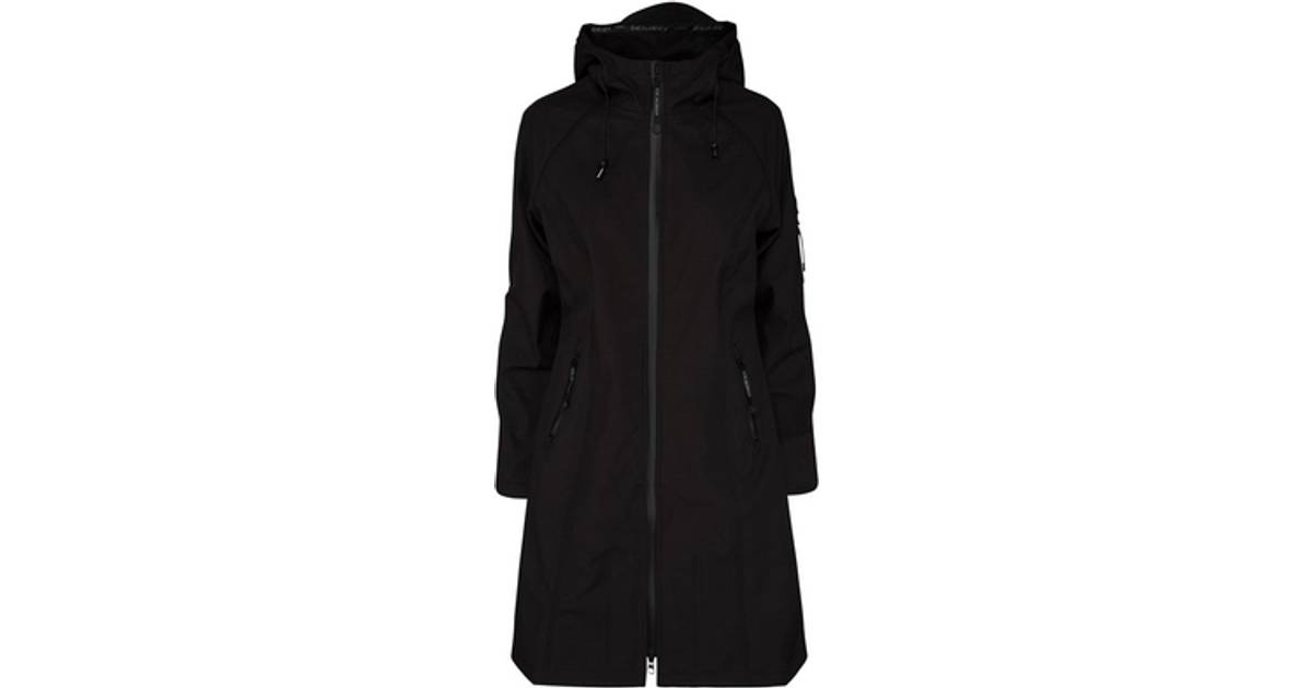 Ilse Jacobsen Long Raincoat - Black • Se lägsta pris nu