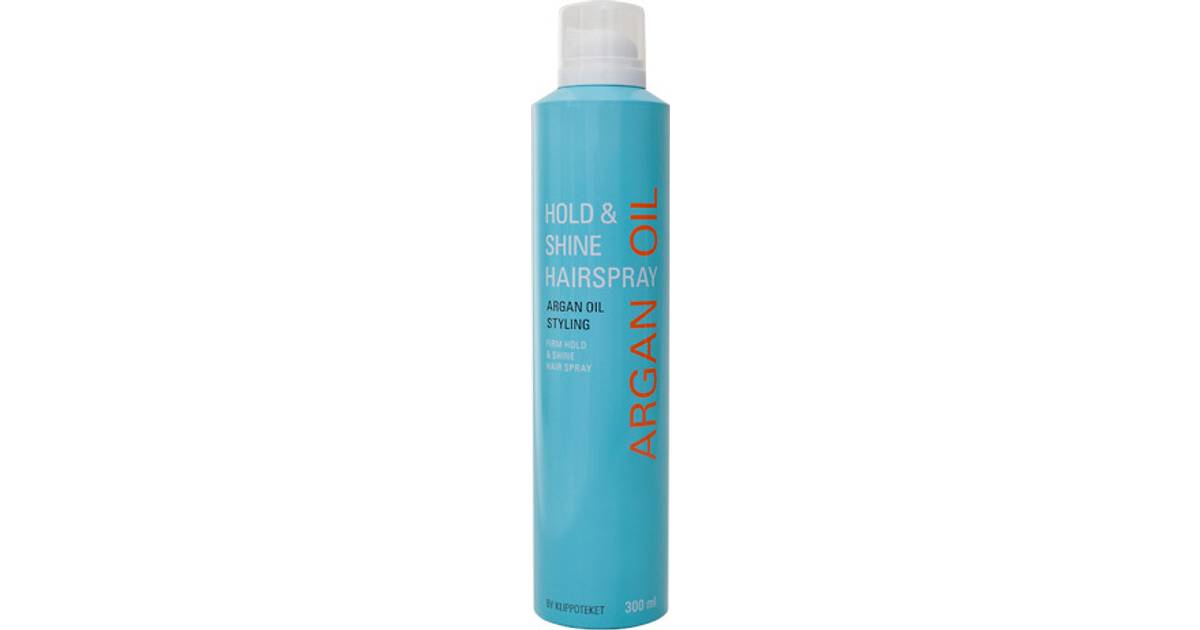 Klippoteket Argan Oil Hairspray 300ml • Se priser (1 butiker) »