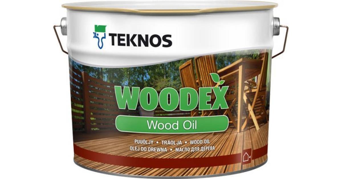 Teknos Woodex Träolja Brun 2.7L • Se priser (2 butiker) »