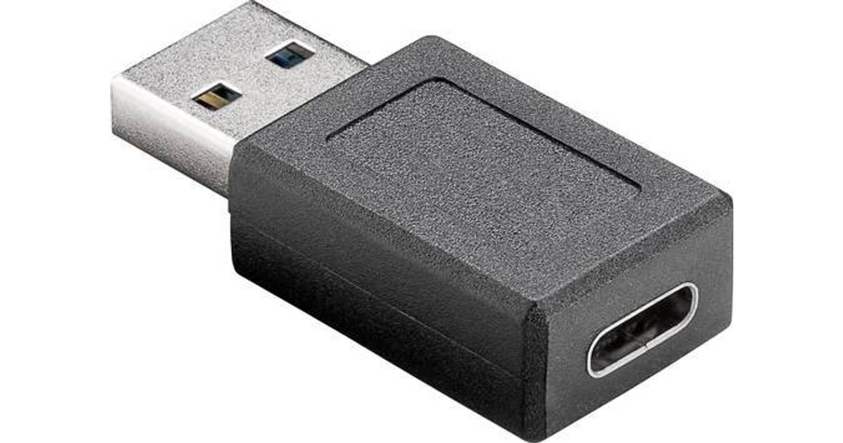 Wentronic SuperSpeed USB A-USB C M-F Adapter • Se priser (6 butiker) »