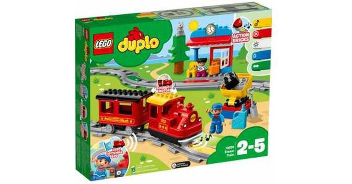 Lego Duplo Steam Train 10874 (37 butiker) • Se priser »
