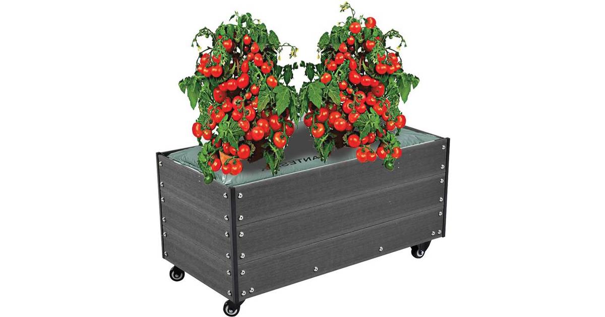 Hortus Plantbox m/hjul WPC 90cm • Se priser (8 butiker) »
