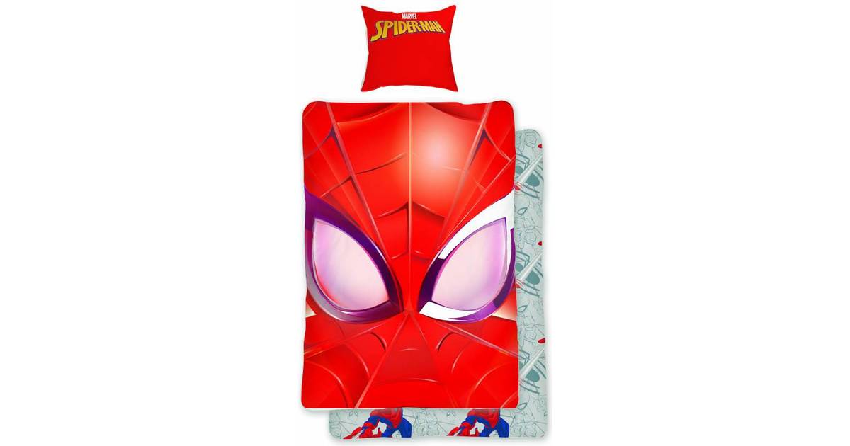 Spiderman Bedset (150x210cm) • Se pris (6 butiker) hos PriceRunner »