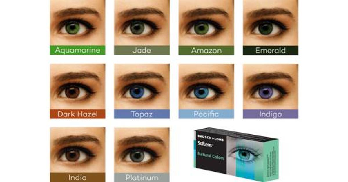 Bausch & Lomb SofLens Natural Colors 2-pack • Pris »