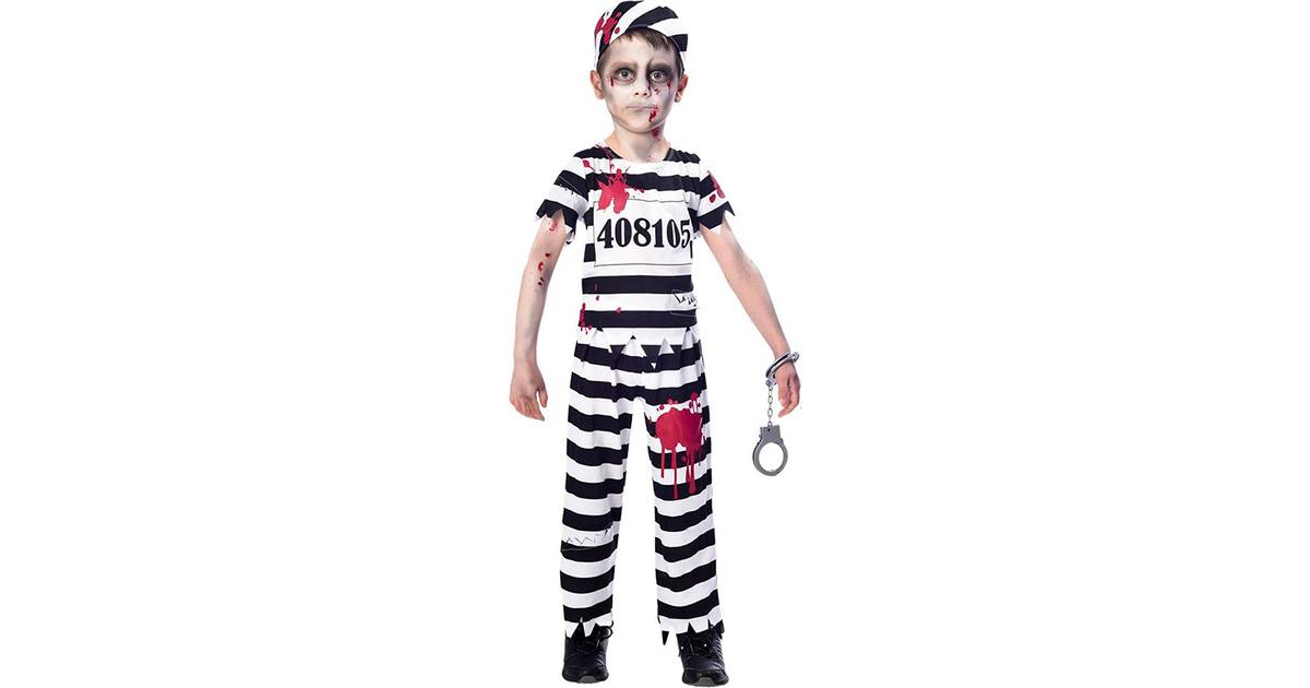 Amscan Boys Halloween Zombie Convict Costume • Pris »