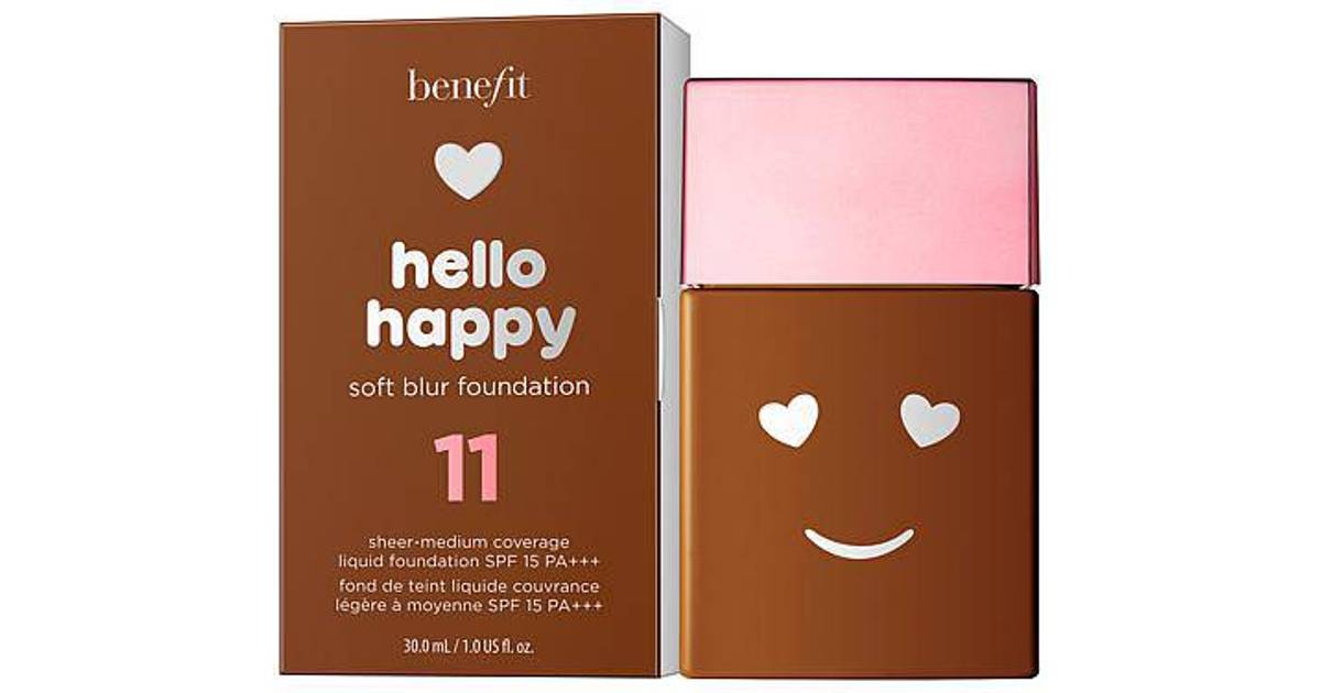 Benefit Hello Happy Soft Blur Foundation Spf15 11 Dark Neutral Se Priser