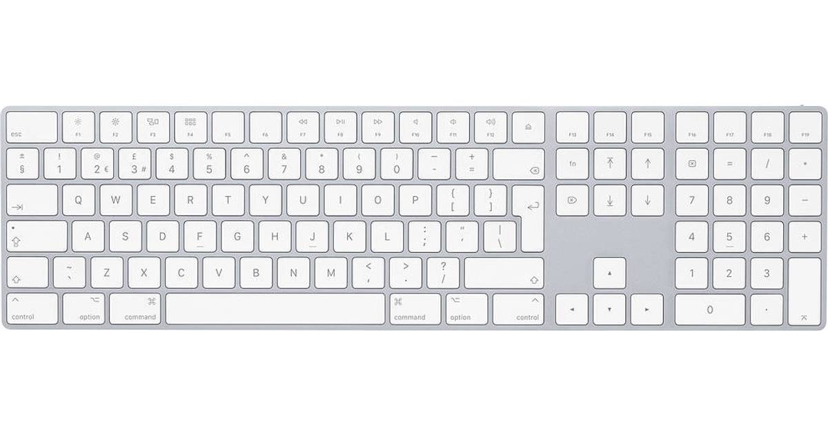Apple Magic Keyboard with Numeric Keypad (English) • Pris »