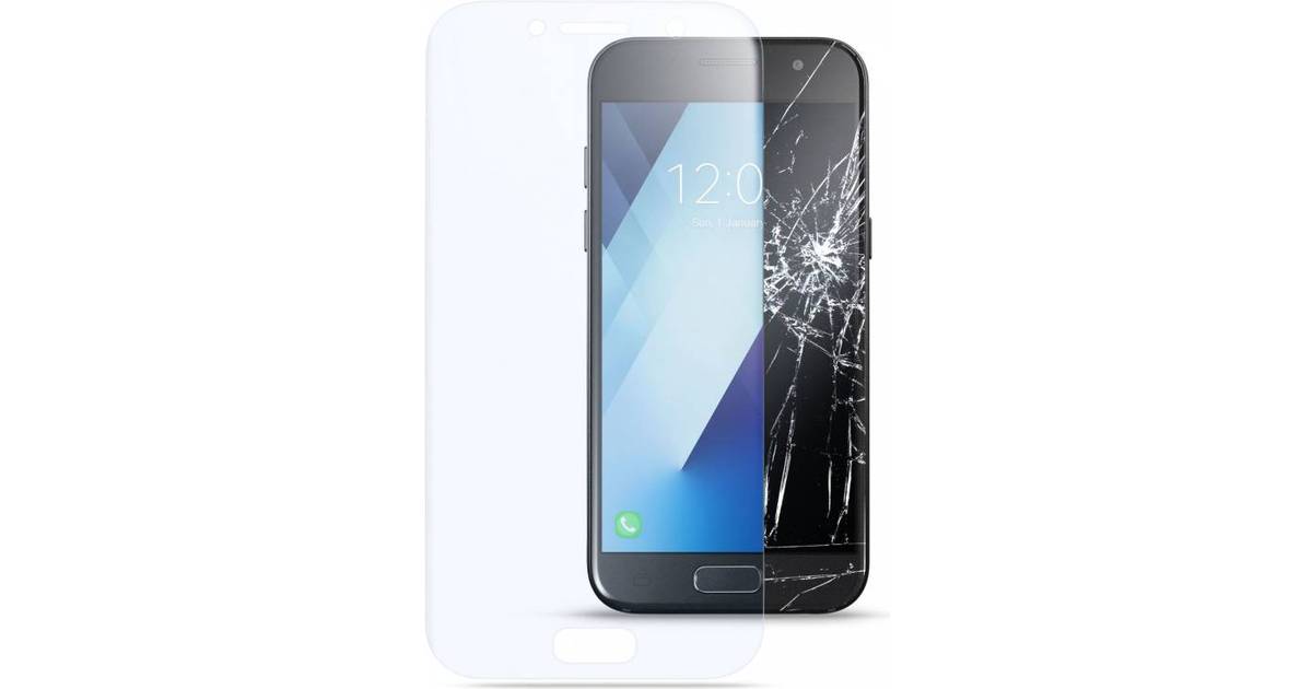 Cellularline Second Glass Capsule Screen Protector (Galaxy A3 2017) • Se  priser »